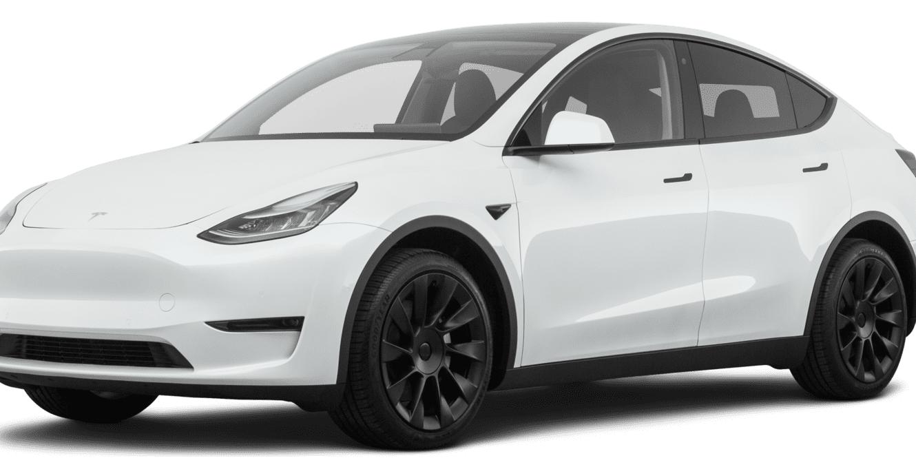 TESLA MODEL Y 2021 5YJYGDEE7MF191577 image